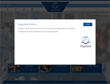 Tablet Screenshot of mayfieldgirls.org